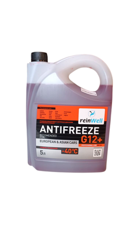 ReinWell Антифриз (красный) G12+ (5л) 3208