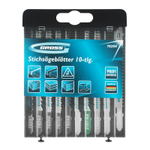 Набор полотен для электролобзика универсальный, 10 шт, Profi, пластиковый кейс Gross