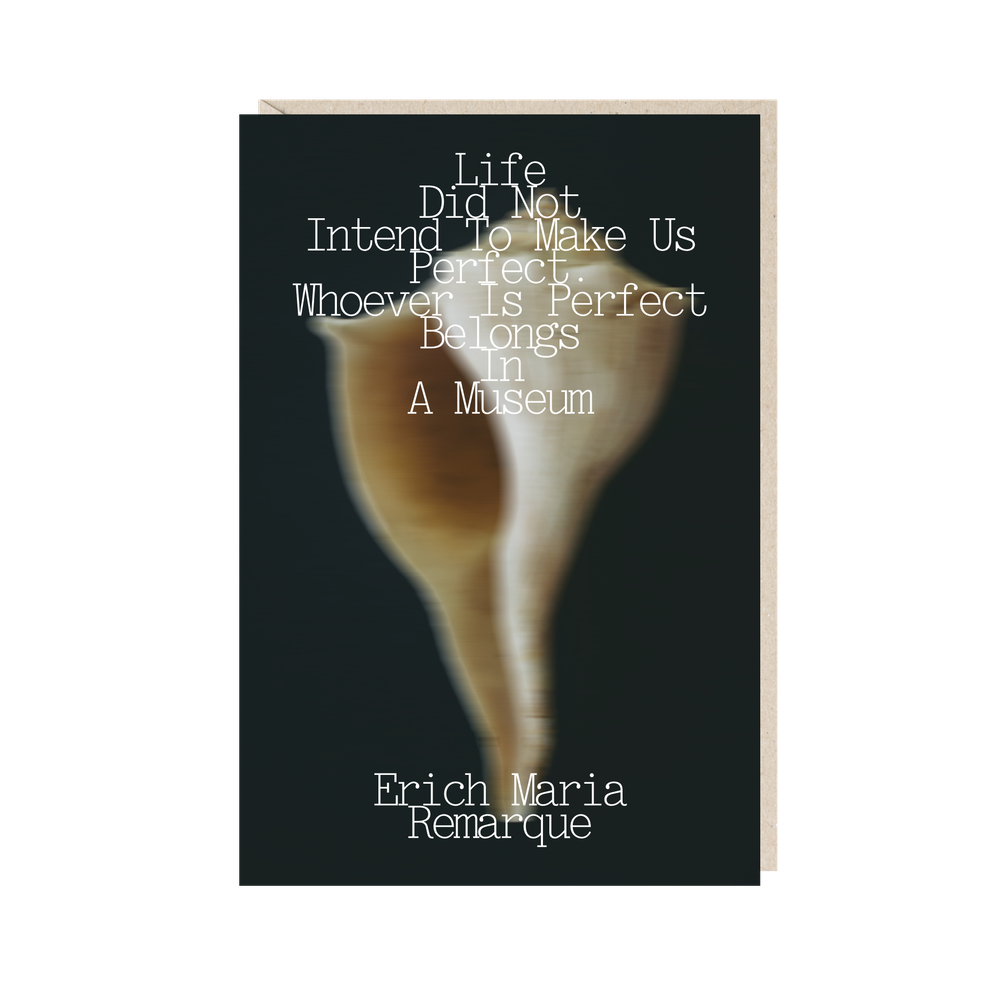 Открытка Life did not intend...