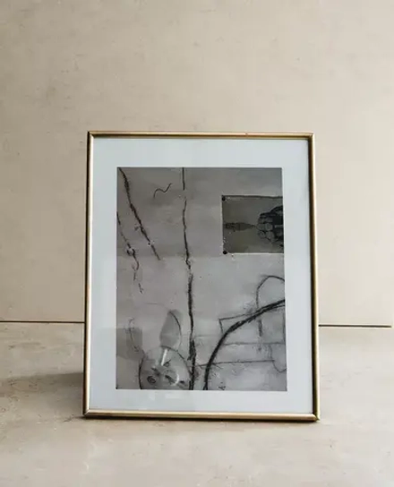 ZARA HOME МЕТАЛЛИЧЕСКАЯ РАМКА ДЛЯ ФОТОГРАФИЙ, ЗОЛОТИСТЫЙ