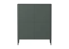 Шкаф Type oak 4 двери (темно-серый)