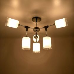 Citilux Эрик CL136165 Люстра потолочная Чёрная