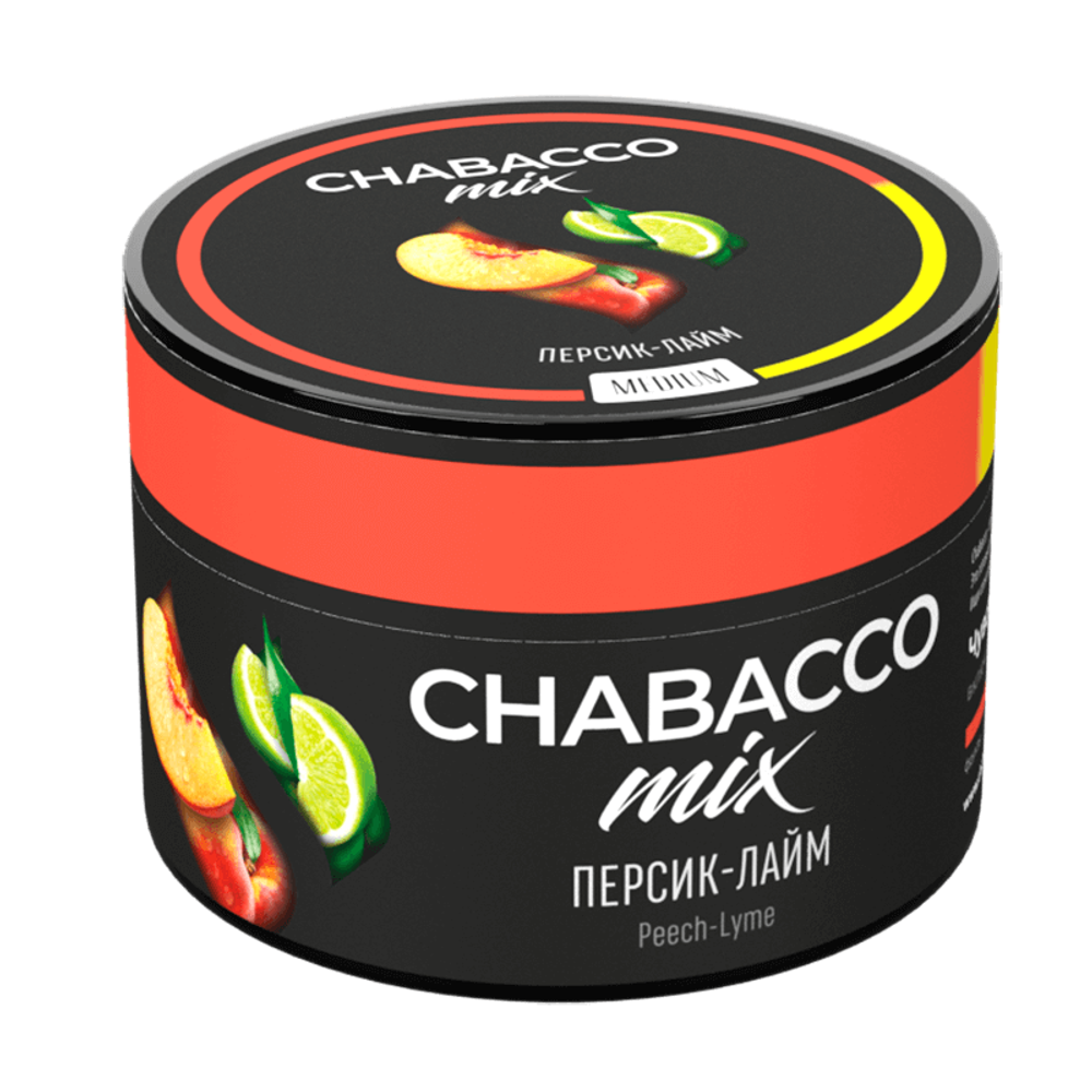 Chabacco Mix MEDIUM - Peach-Lime (50g)