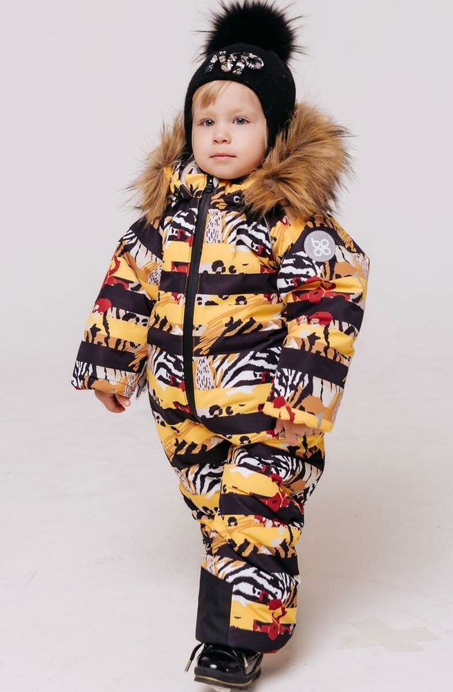 Комбинезон зимний "Бриджит" мультиколор р.86-48 (Batik)