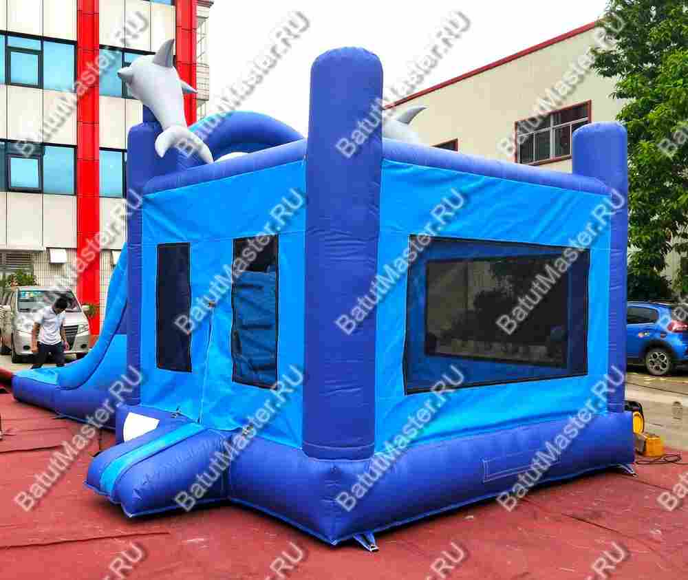 Коммерческий надувной батут "На волне"