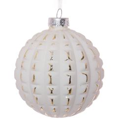 GAEM Украшение новогоднее Шар "Винтаж", D 8 см, L8 W8 H8 см, 2в.
