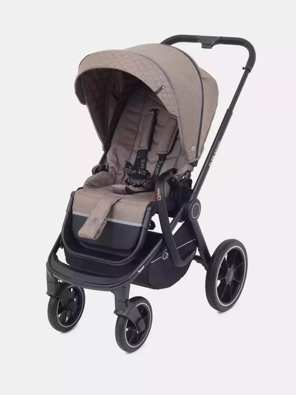 Коляска детская "FLEX GRAND" (2в1) RA072 Cacao Brown