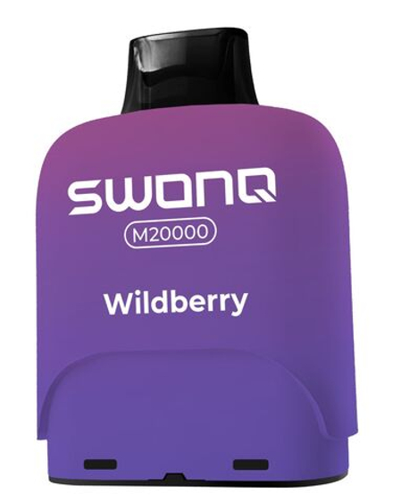 Картридж Swonq M20000 Wildberry - Лесные ягоды (в пачке 1шт) 20мл 18мг (1,8%)