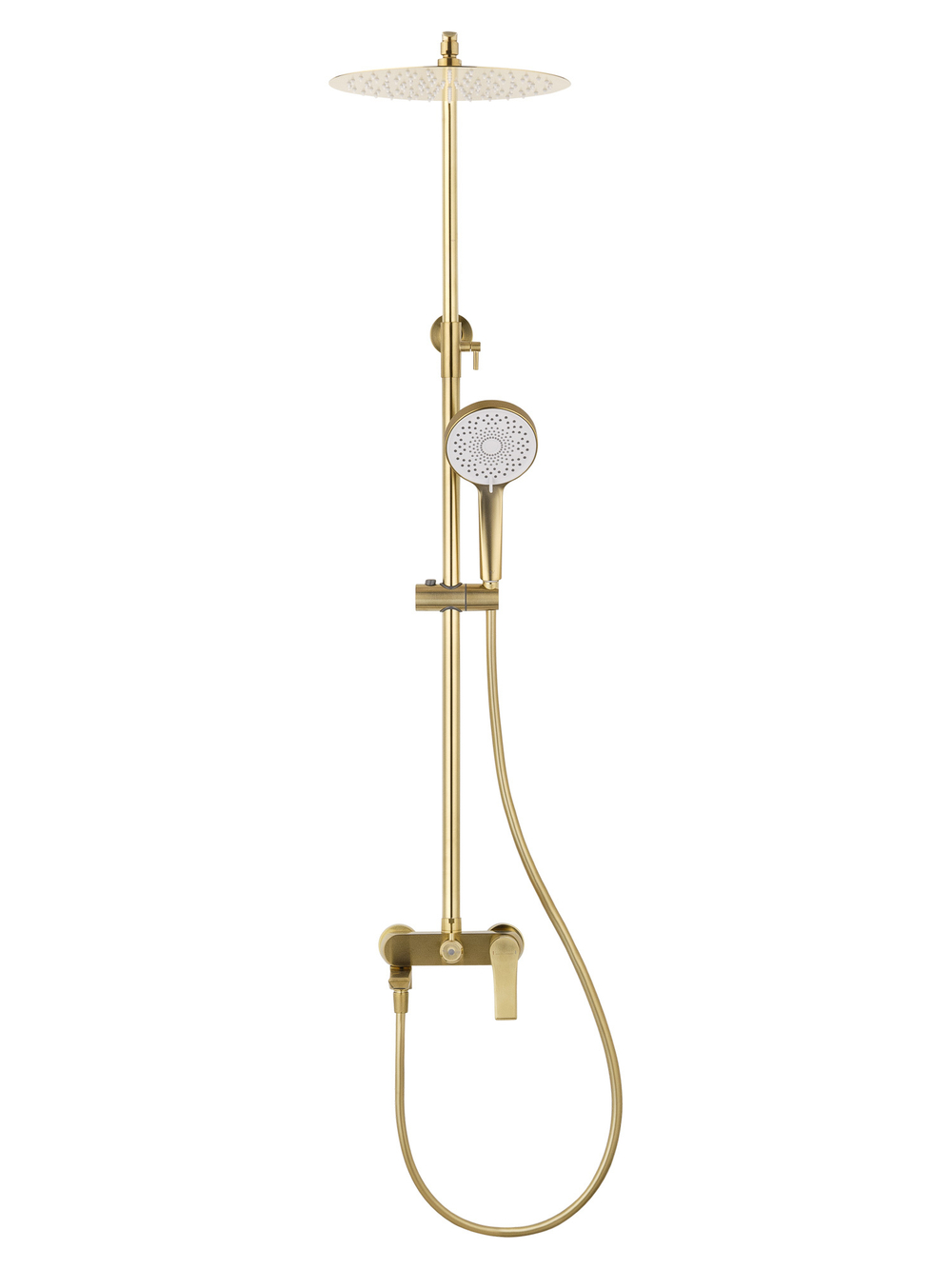 Душевая система WONZON & WOGHAND BRILLIANT, Брашированное золото (WW-88047079-BG)