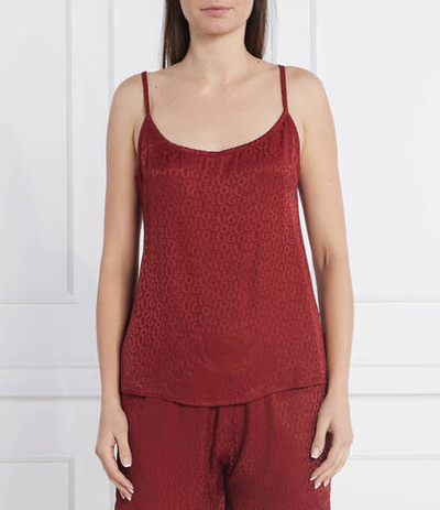 вверх от пижамы satinoir Hugo Bodywear - красный(50485389)