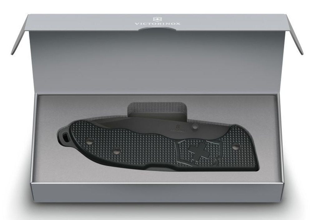 Нож перочинный Victorinox Evoke BS Alox Black (0.9415.DS23) 136мм 4функц. черный подар.коробка