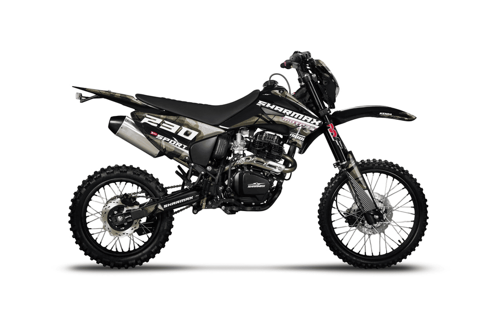 Мотоцикл кроссовый эндуро SHARMAX Sport 230 19/16 (камуфляж)