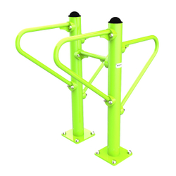 F-1704 Уличный тренажер Брусья двусторонние разноуровневые ZAVODSPORTA