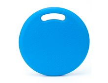 Массажно-балансировочная подушка с ручкой синяя