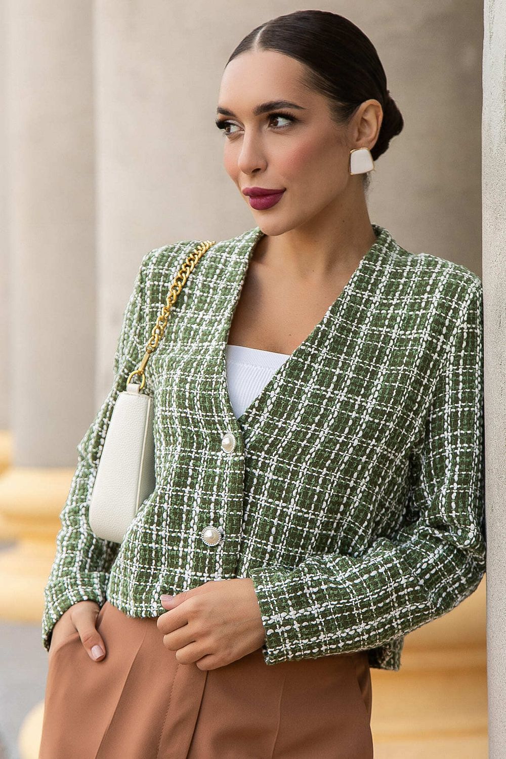 Жакет Дольче (зеленый) Б14153-7М LT Collection