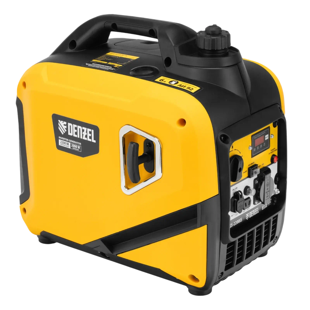 Инверторный генератор (2.2 кВт) DENZEL GS-2200iS
