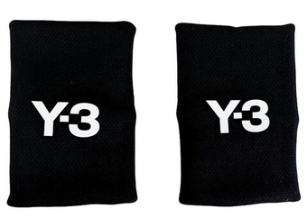 Напульсник теннисный Adidas Y-3 Large Tennis L - black/white