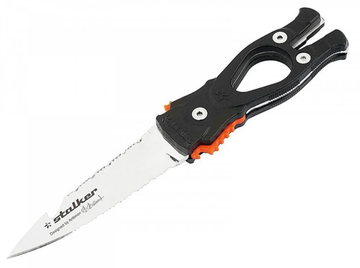 Нож SARGAN Сталкер-стропорез ZR3 - зеркальная полировка