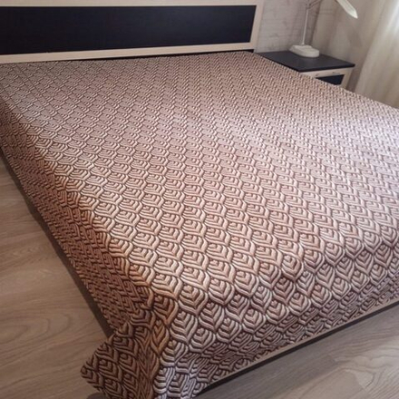 Покрывало "D. ГОБЕЛЕН", дизайн: АМЕТИСТ 110/1, хлопок 50%, Россия.