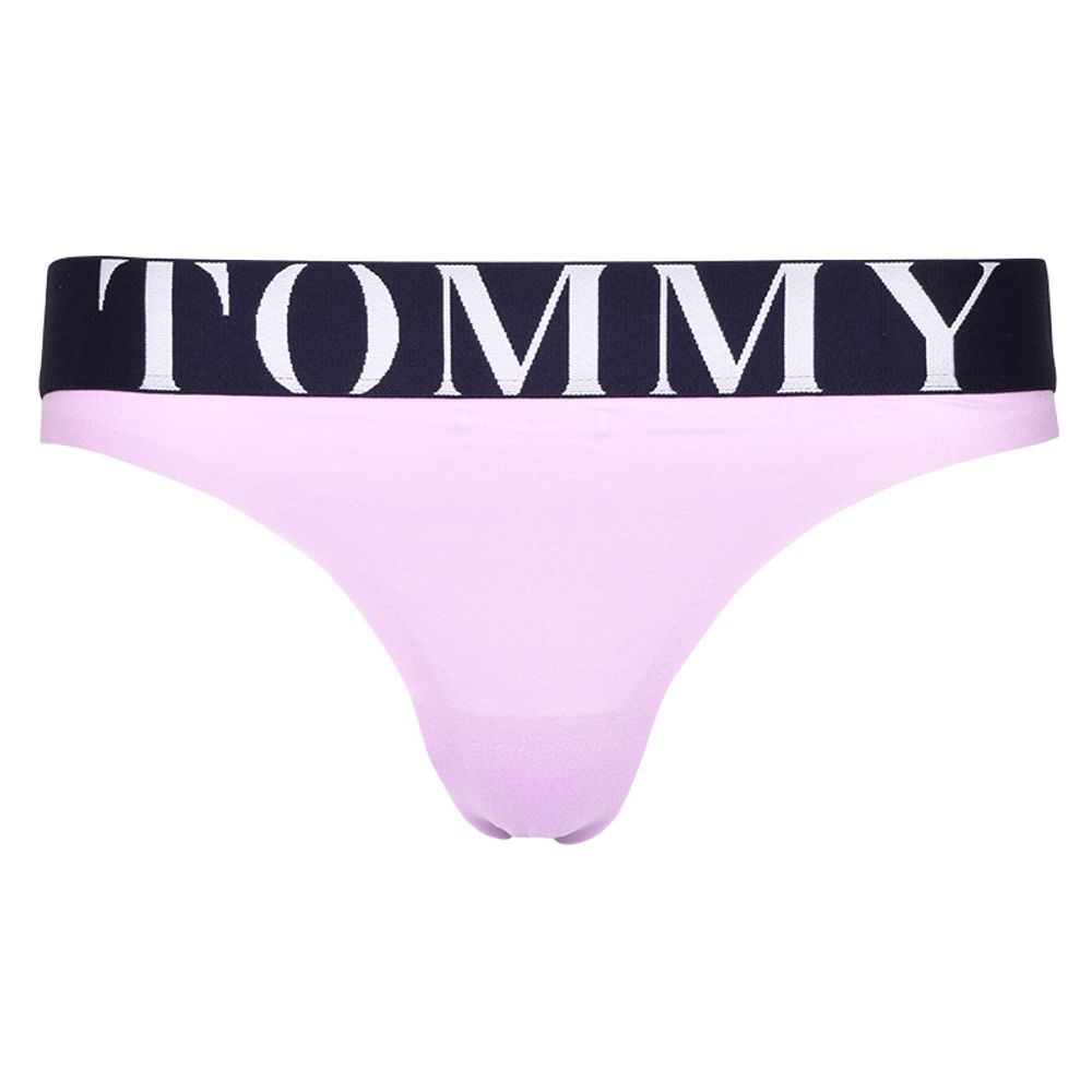 Majtki Tommy Hilfiger Thong 1P - Розовый
