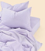 Простыня - Melange Violet - 90x200x30 (на резинке)