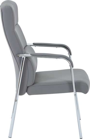 Кресло Everprof City Экокожа Серый