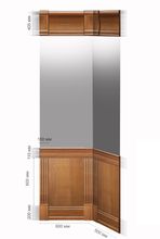 Узел угловой Президент Стандарт с доборами (№4)