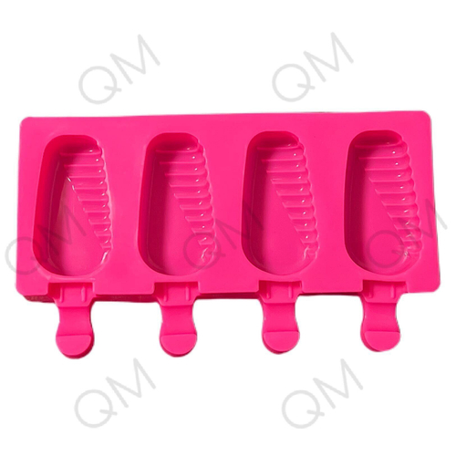 Форма для мороженого «Эскимо в глазури», 19,5112,5 см, 4 ячейки, цвет МИКС