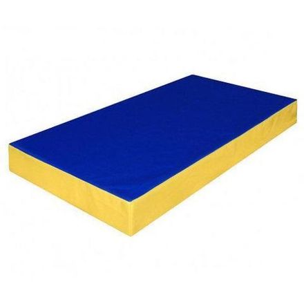 Мат гимнастический 1х0,5х0,1 м искожа 18 кг\м. куб.