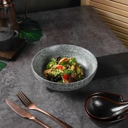 Салатник 900 мл d 20 см h5,4 см глазурь Glossy Stone Untouched Taiga P.L. Proff Cuisine [1]