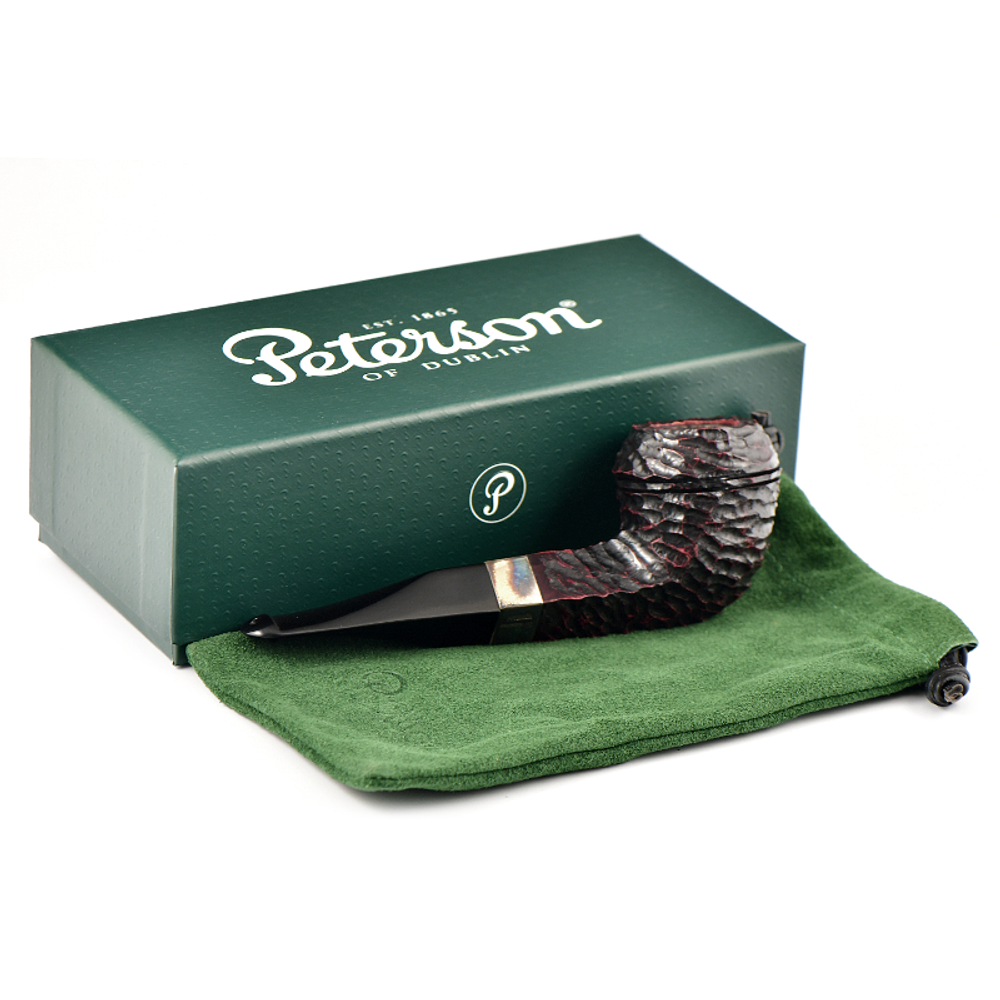 Трубка Peterson Sherlock Holmes Rustic Baker Street P-Lip (без фильтра)