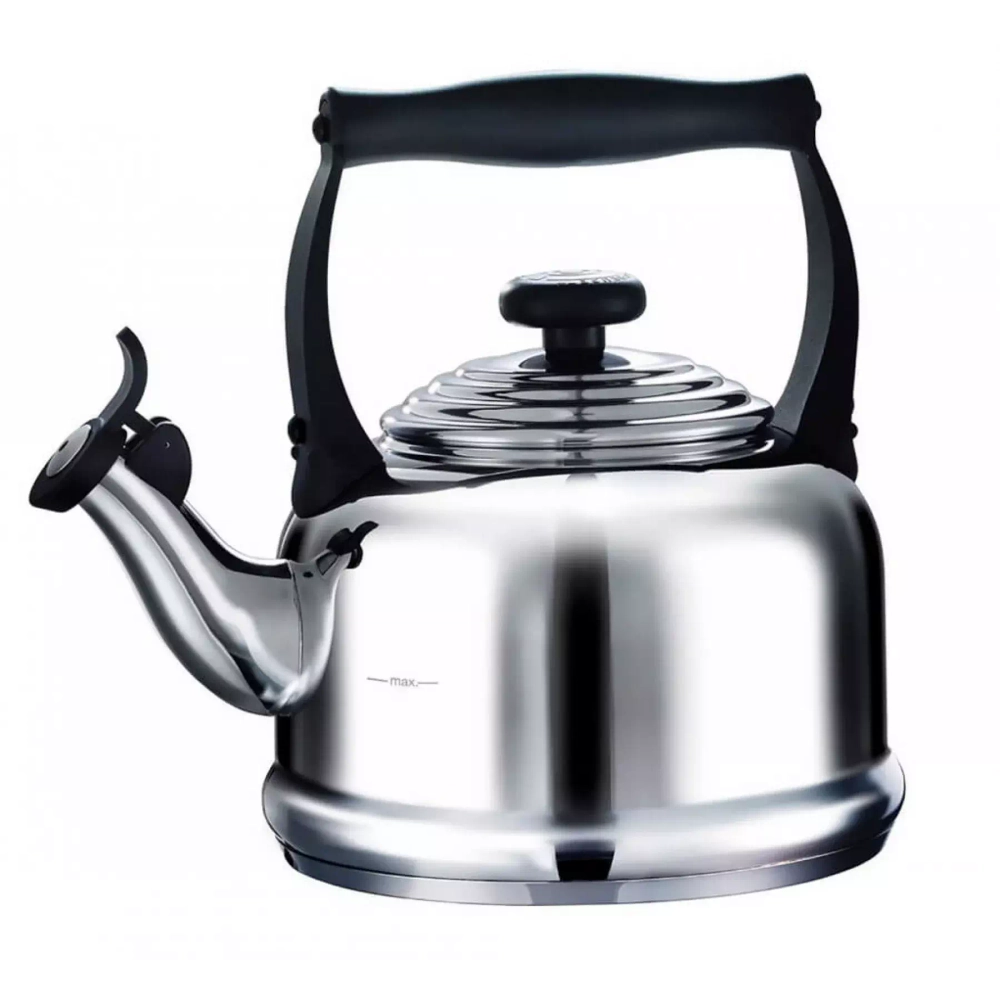 Le Creuset - Традиционный стальной чайник объемом 2,1 л. / артикул   92000100000100  / GTIN 630870085120