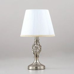 Citilux Вена CL402811 Настольная лампа с абажуром Хром