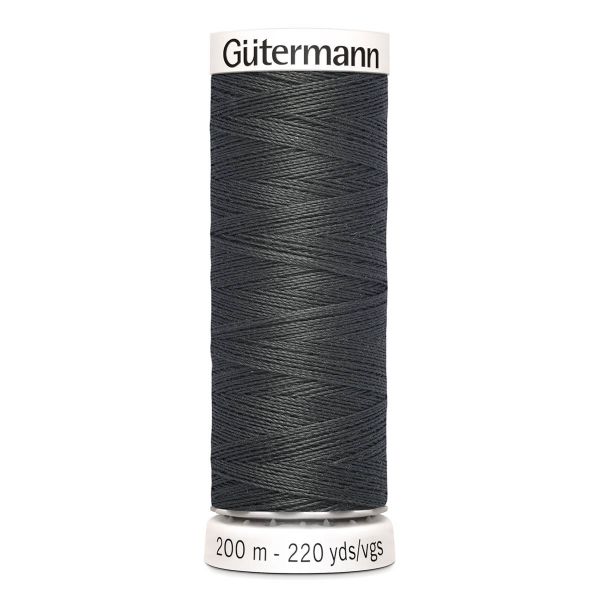 Нитки универсальные Gutermann Sew-all 100 (200 метров), 5 кат. | 036 серый