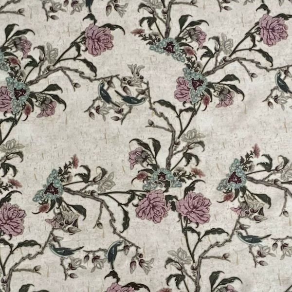 ПТИЧКИ В РОЗАХ - 100% ХЛОПОК 1