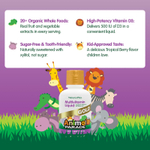 NaturesPlus, Animal Parade® Gold, жидкая мультивитаминная добавка, со вкусом тропических ягод, 480 мл (16 жидк. унций)