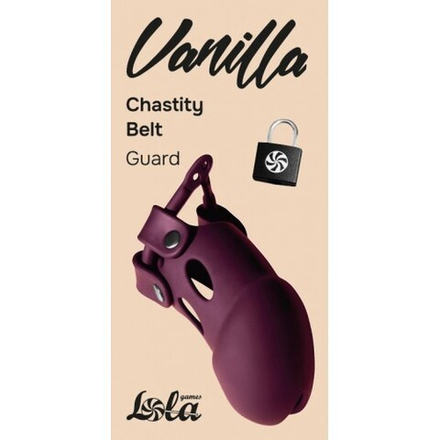 Пояс верности Vanilla от Lola Games, бордовый