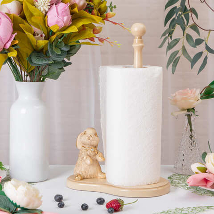 Держатель для полотенец Кролик Эйприл Айвори