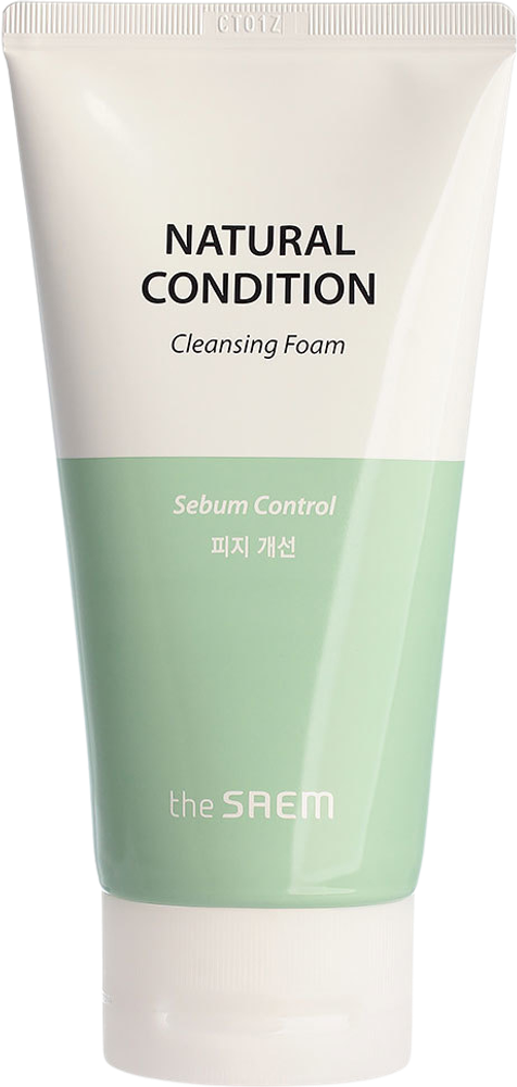 The Saem Natural Condition Cleansing Foam Sebum Control Пенка для жирной кожи