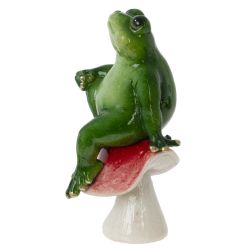 GAEM Фигурка декоративная "Лягушка", L6,5 W7 H13 см