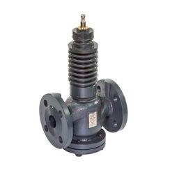 Клапан регулирующий РИДАН VFS-2R PN16 DN100 Kvs160 Tmax220, 2-х ход., седельный, фланец,чугун