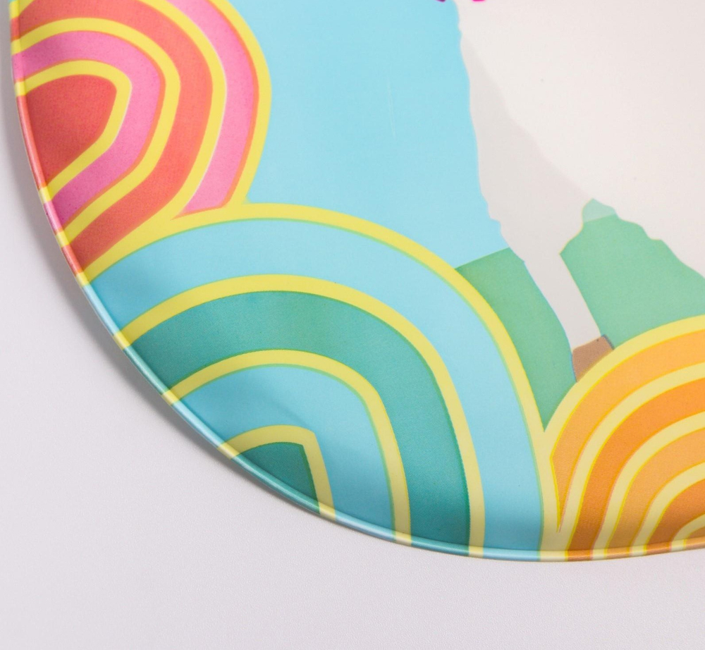 5133356 Нагрудник непромокаемый, мягкий на поролоне «Лама»