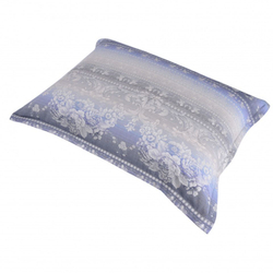 Наволочка декоративная 65x65 Hamam Antique серо-голубая Турция