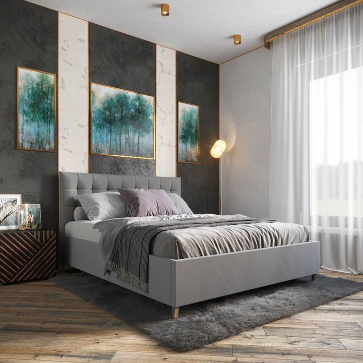 Двуспальная кровать с настилом Прайм, 180х195