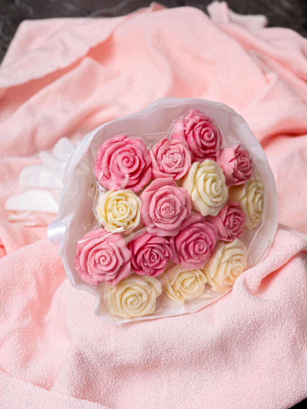 Букет из 15 сладких роз