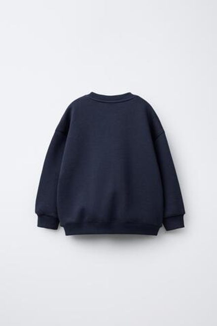 ZARA БАЗОВАЯ ТОЛСТОВКА, МОРСКОЙ СИНИЙ
