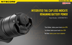 Фонарь Nitecore R25 с док станцией