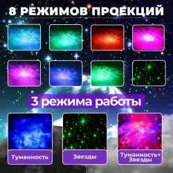 Проектор звездного неба космонавт ночник-проектор