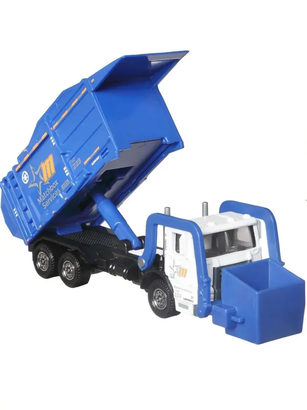 Машинка Хот Вилс Matchbox Garbage King XL N3242 GWG44