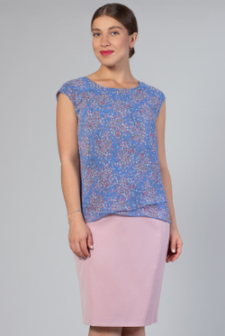 Блузка женская 915зр, поляна #284Пб09915зр